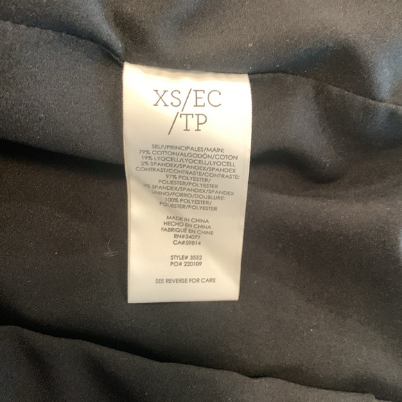 Cabi Back in Black Utility Jacket Size XS - Picture 8 of 8